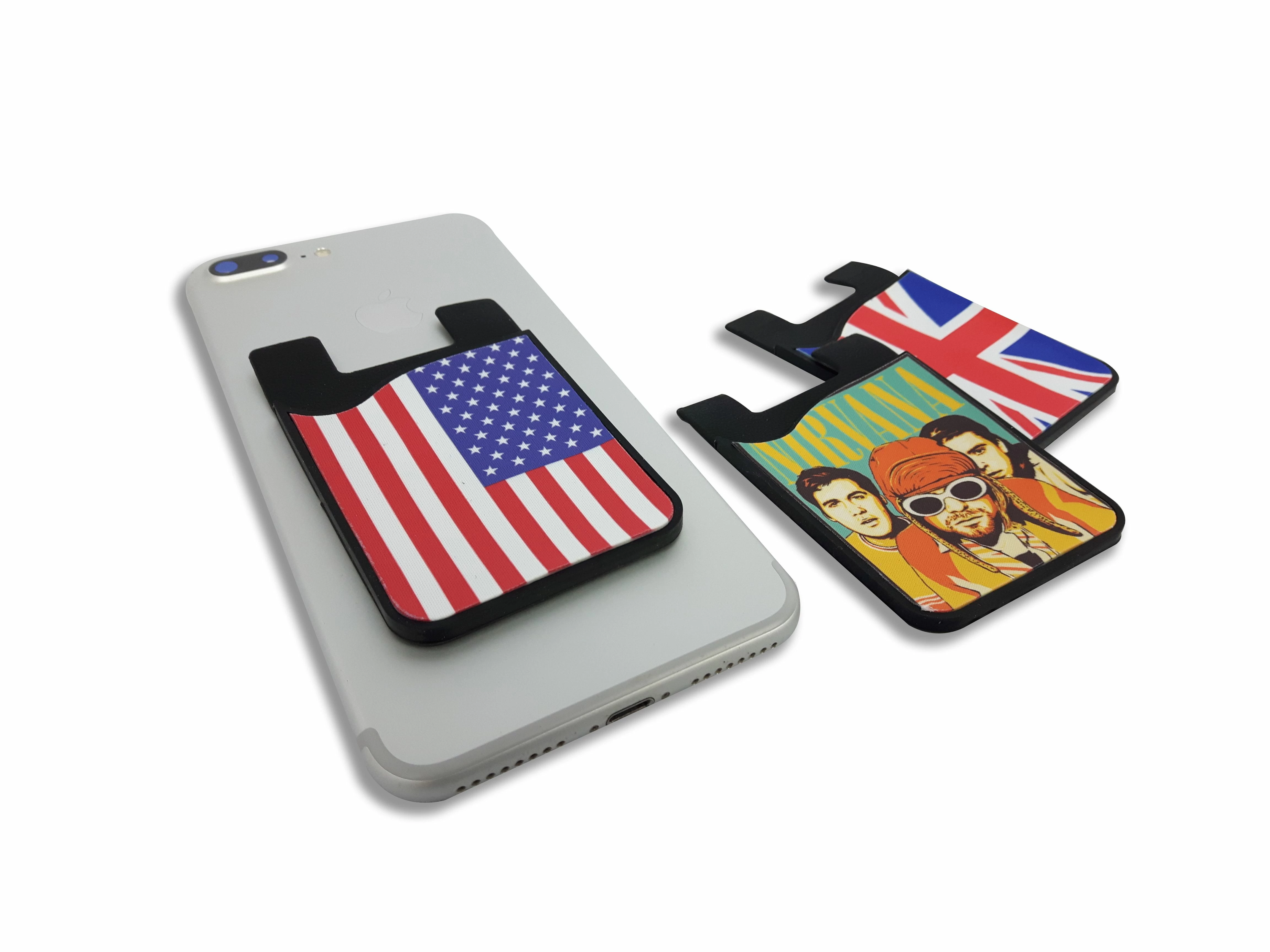 custom silicone card sleeve 125 Custom Cell Phone Wallets